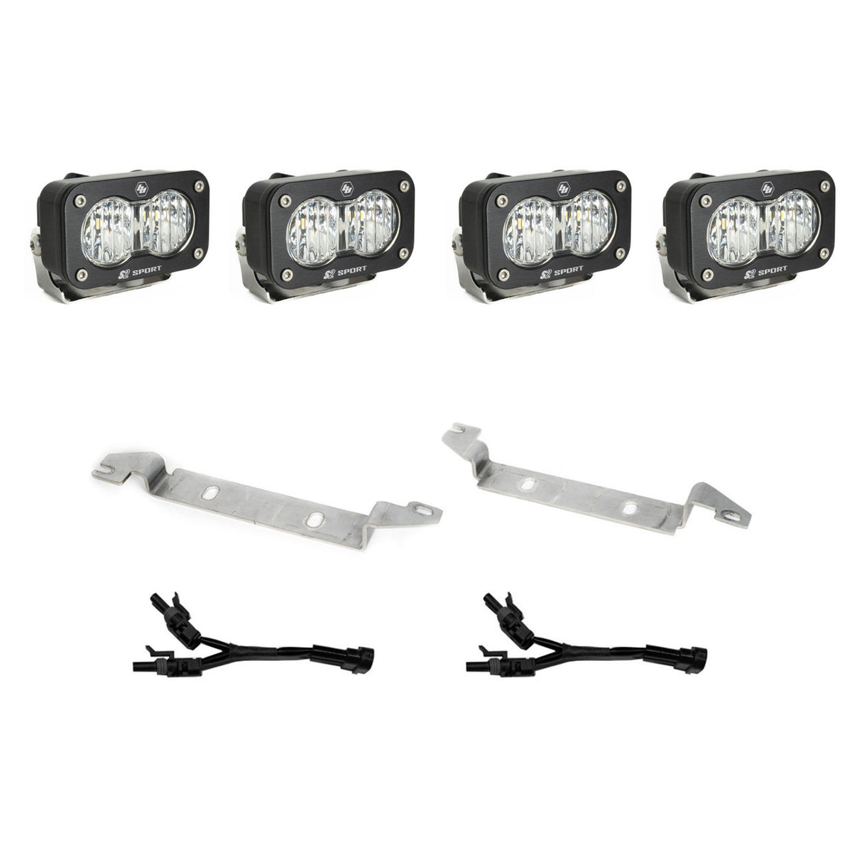 Baja Designs S2 Sport OEM Fog Light Replacement Kit - 2025-2026 Toyota 4Runner, Non-TRD Pro