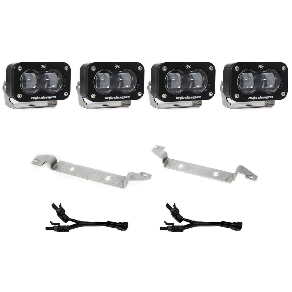 Baja Designs S2 SAE OEM Fog Light Replacement Kit - 2025-2026 Toyota 4Runner, Non-TRD Pro