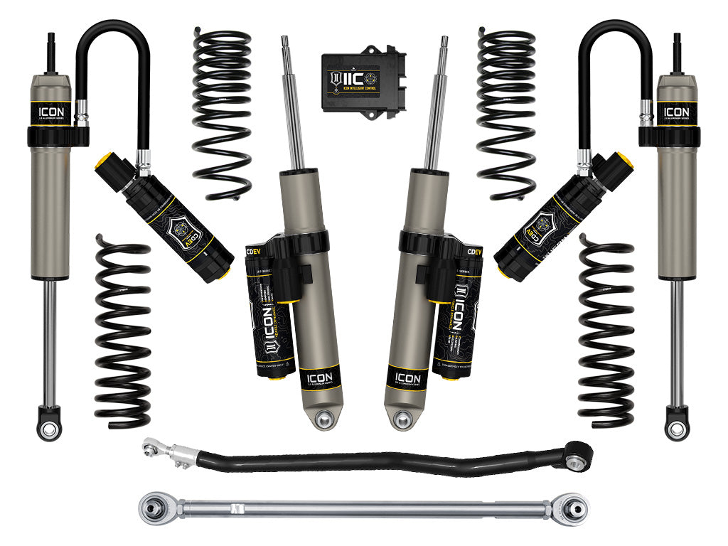 ICON Stage 5 CDEV 2.5 inch suspension system for 2014-2026 Ram 2500 4WD diesel