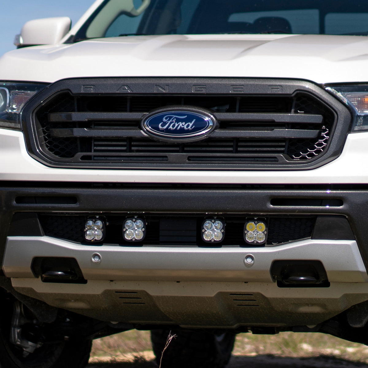 Baja Designs Ford Squadron Pro Grille Light Kit - Ford 2019-2023 Ranger