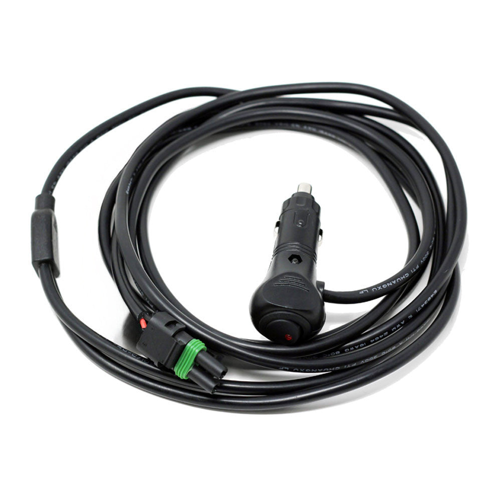 Baja Designs 10 ft. Wire Harness w/12v Cigarette Plug-1-light Max 85 watts