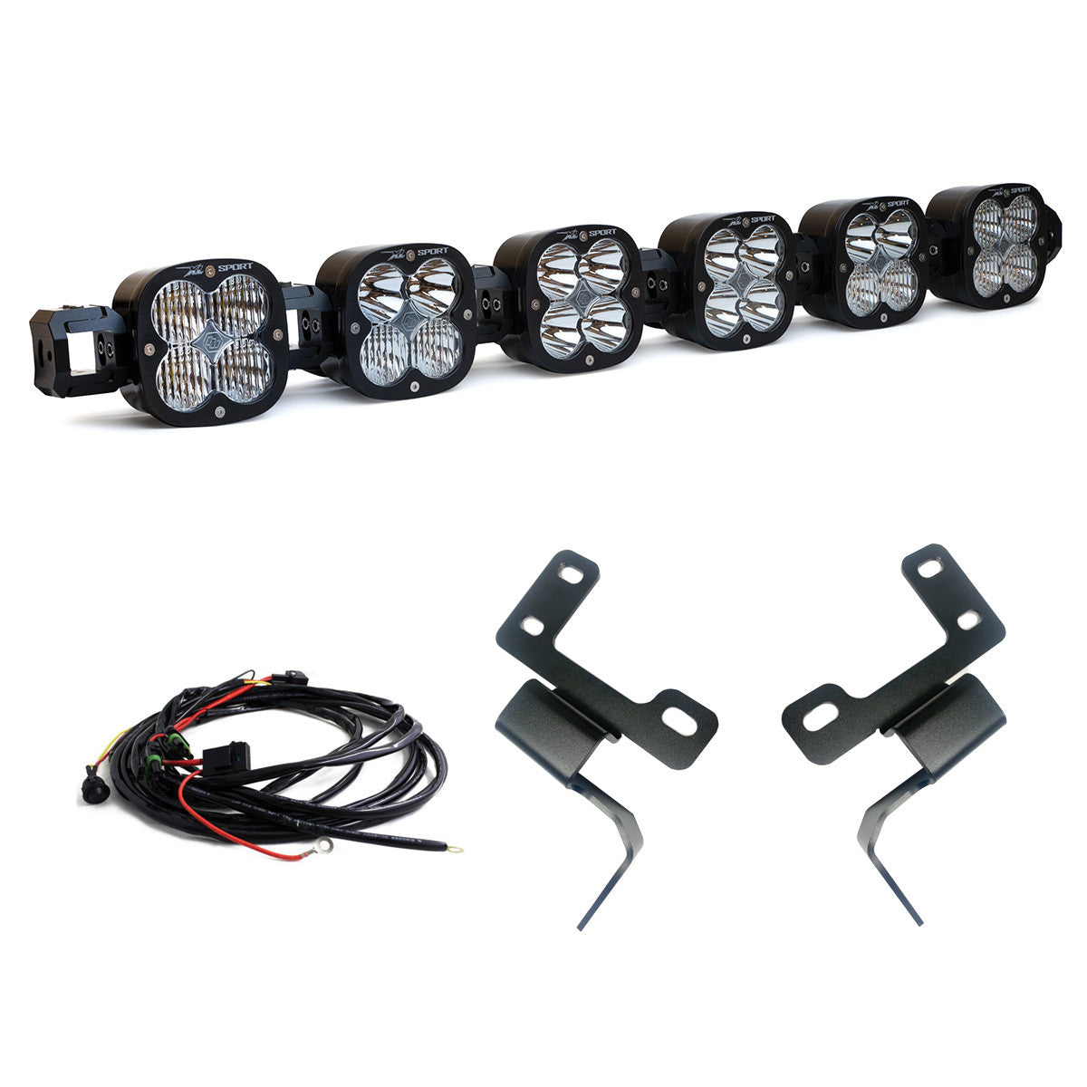 Baja Designs Ford XL Linkable Bumper Light Kit - Ford 2021-2026 Bronco; NOTE: w/ OE Plastic Bumper