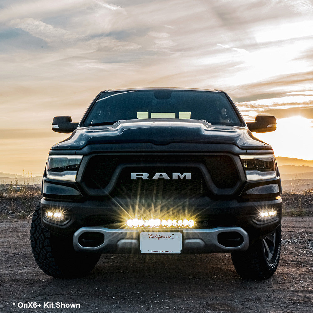 Baja Designs RAM S8 20 Inch Bumper Light Bar Kit - RAM 2019-24 1500 NOTE: Rebel