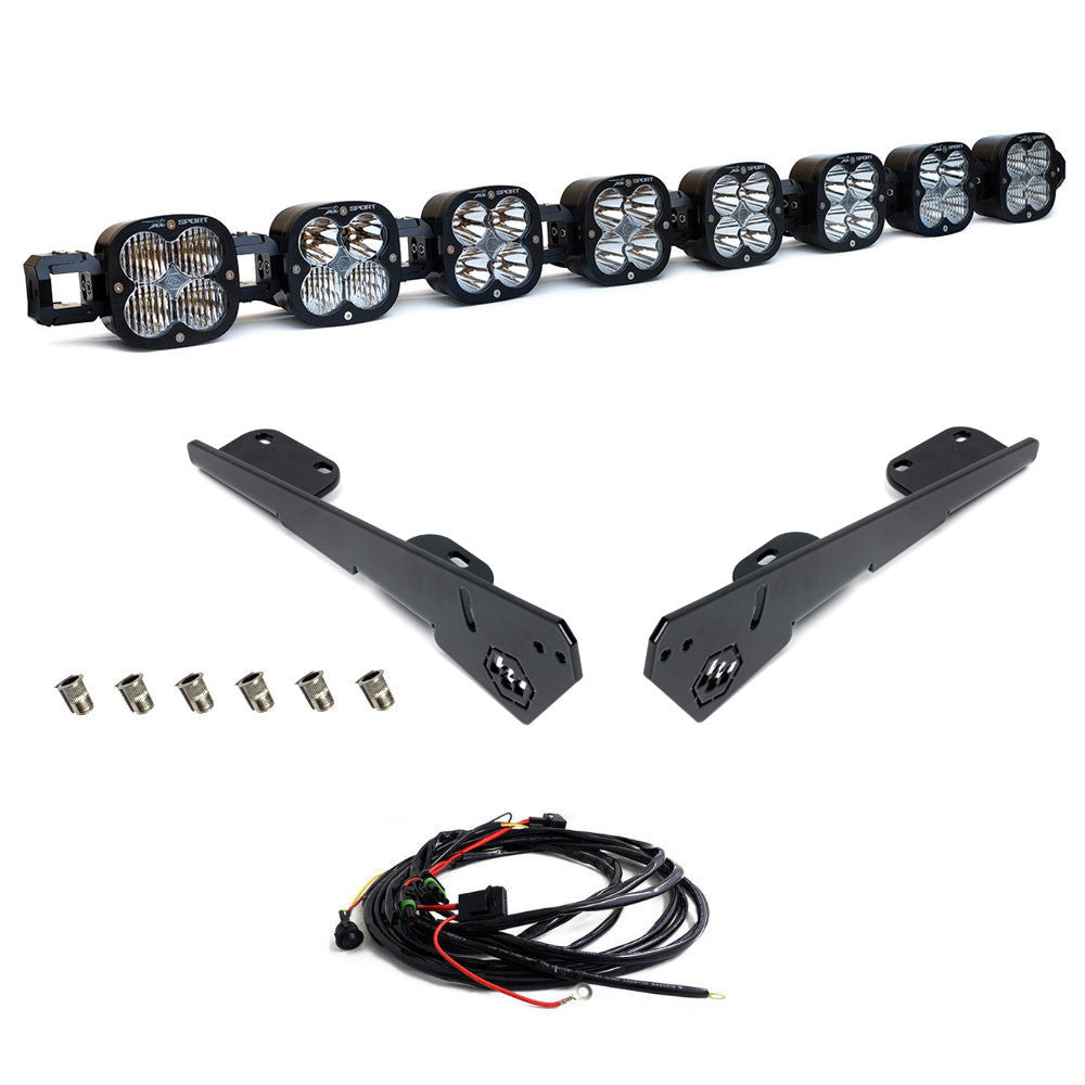 Baja Designs Toyota XL Linkable Light Bar Roof Kit - 2005-23 Tacoma
