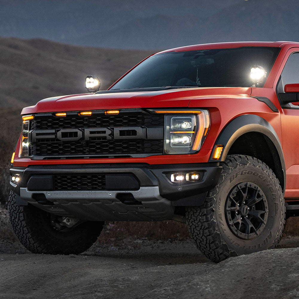 Baja Designs S2 SAE/S2 Sport Fog Pocket Kit - Ford 2021-2026 F-150 Raptor; 2023-2026 Bronco Raptor, 2024-2026 F-150 Raptor 37/R