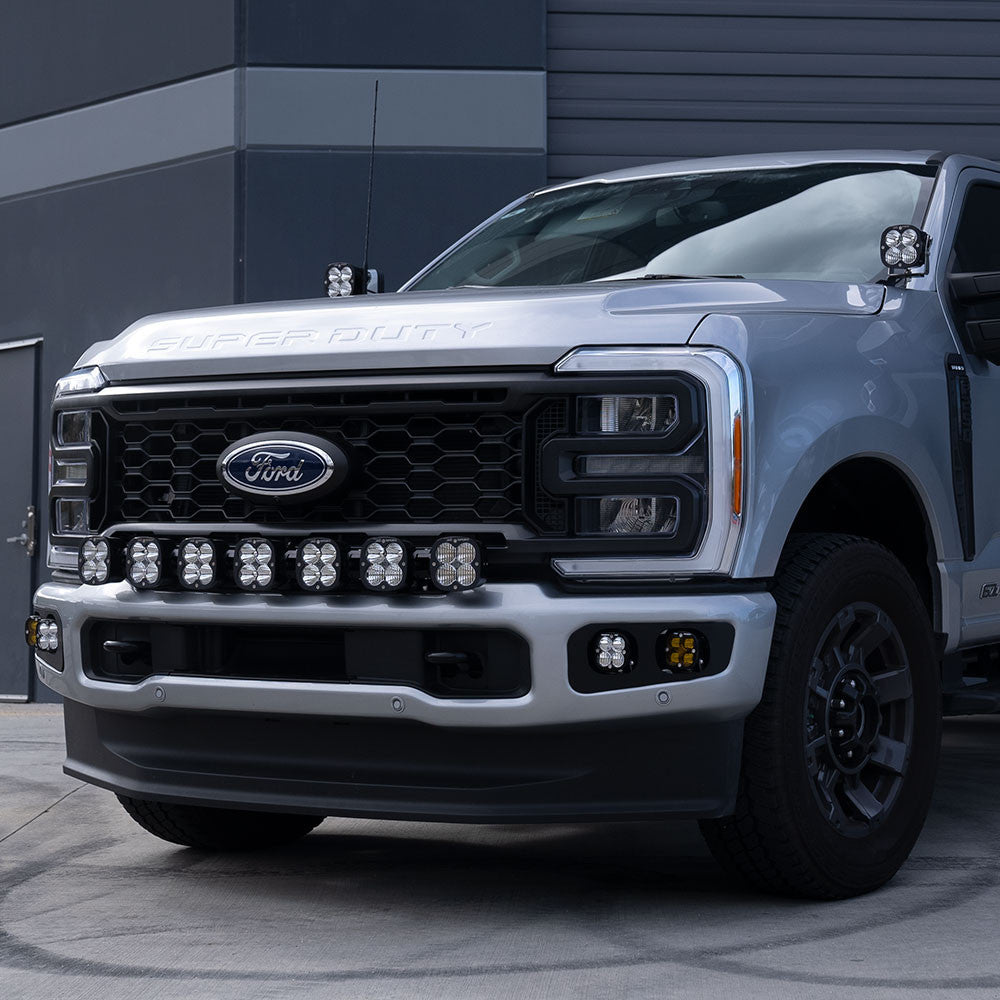 Baja Designs 7XL Linkable Bumper Light Kit - Ford 2023-2026 F-250/350 Super Duty
