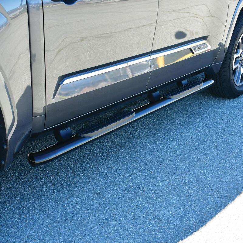 Westin PRO TRAXX 4 Oval Nerf Step Bars, CrewMax, fits Toyota Tundra
