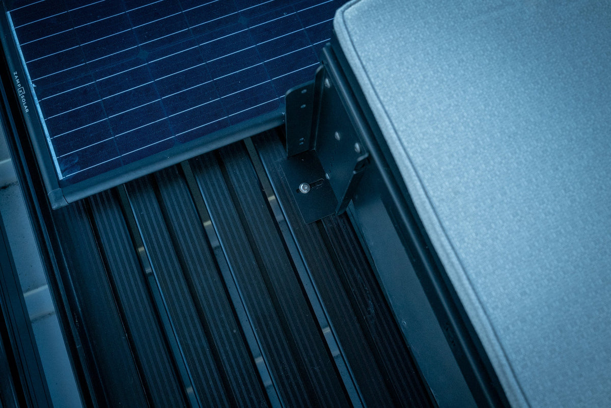 Canyon Adventure Vans Rooftop Lounge seating system for van roof racks