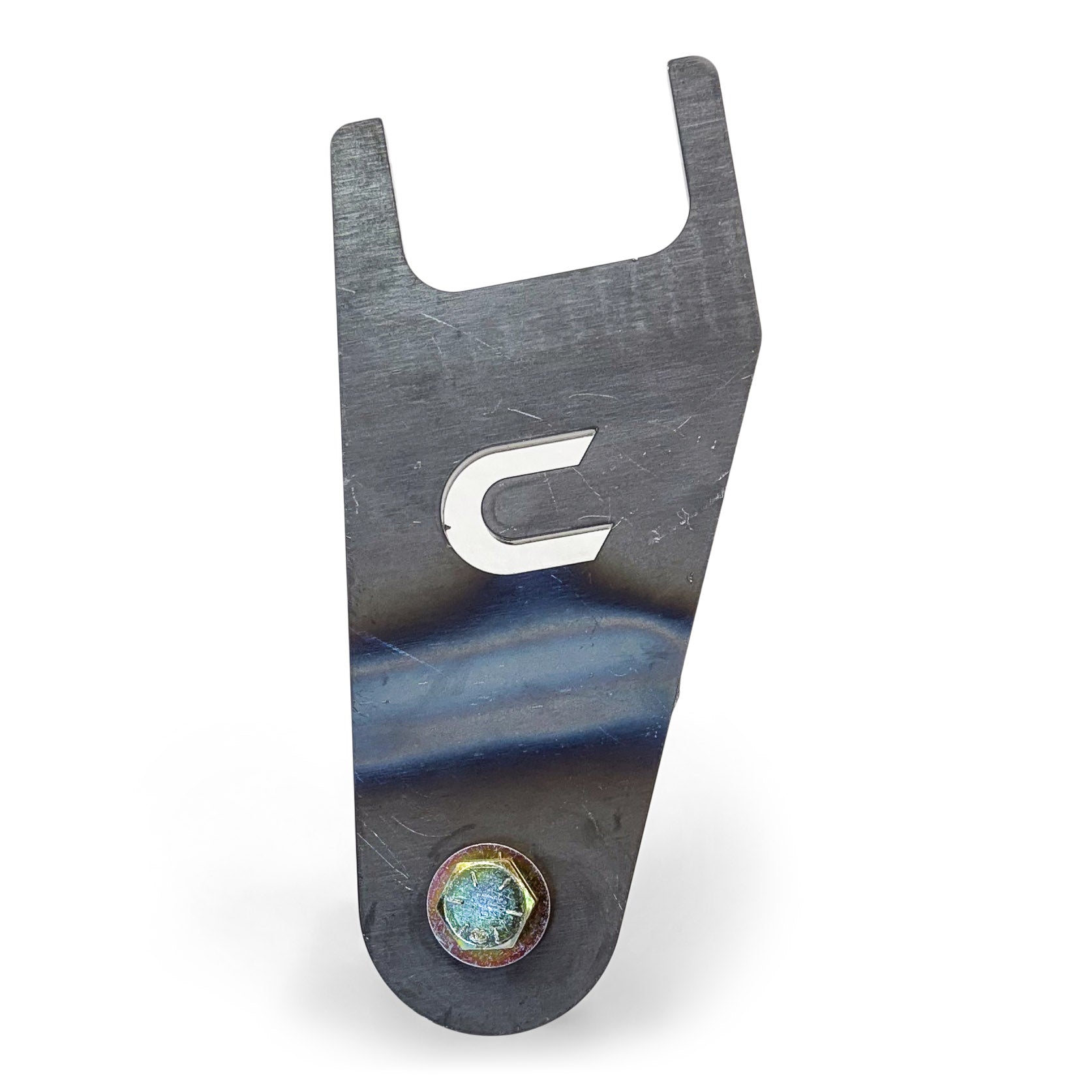 Steel overlanding vehicle accessory mounting bracket with bolt for Toyota, Jeep, Ford