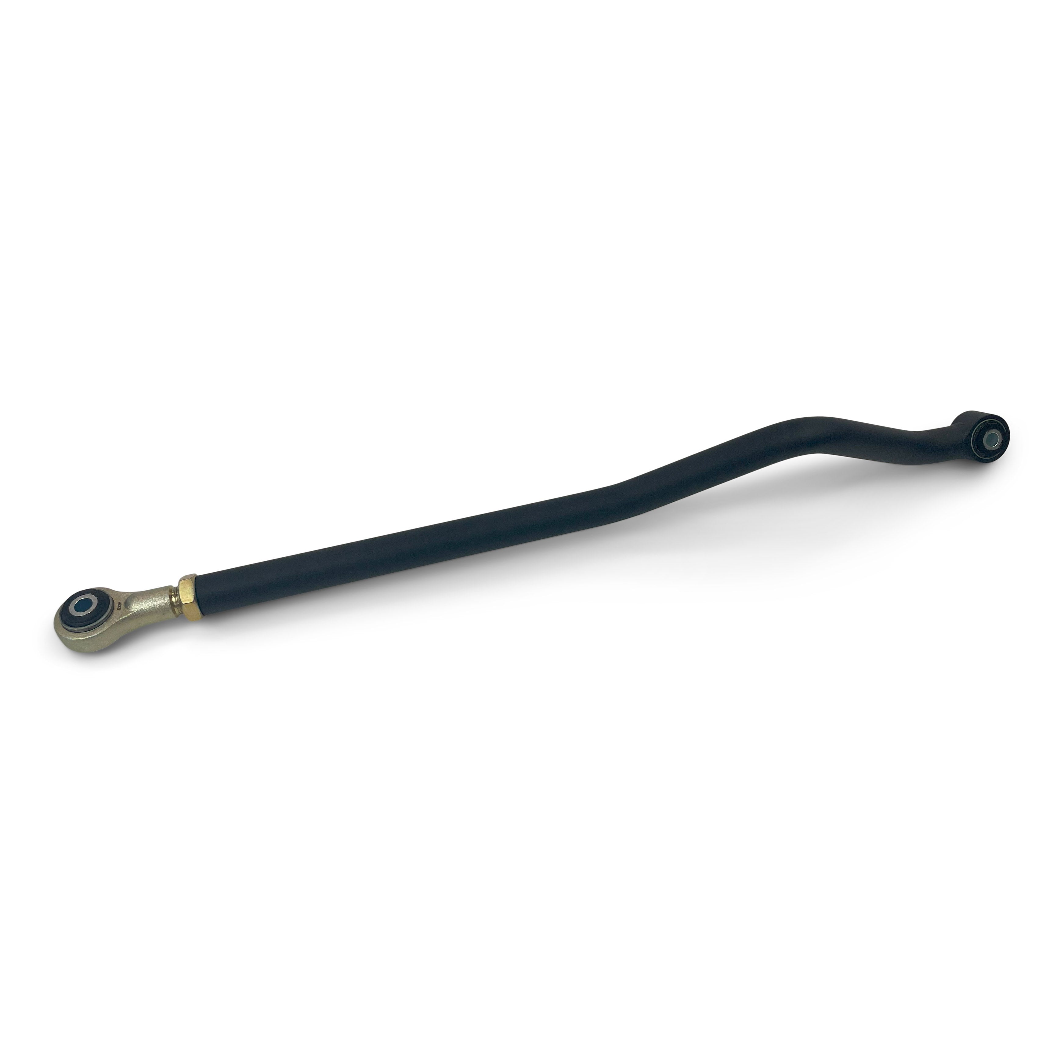 Heavy-duty adjustable track bar for off-road and overlanding vehicles on white background
