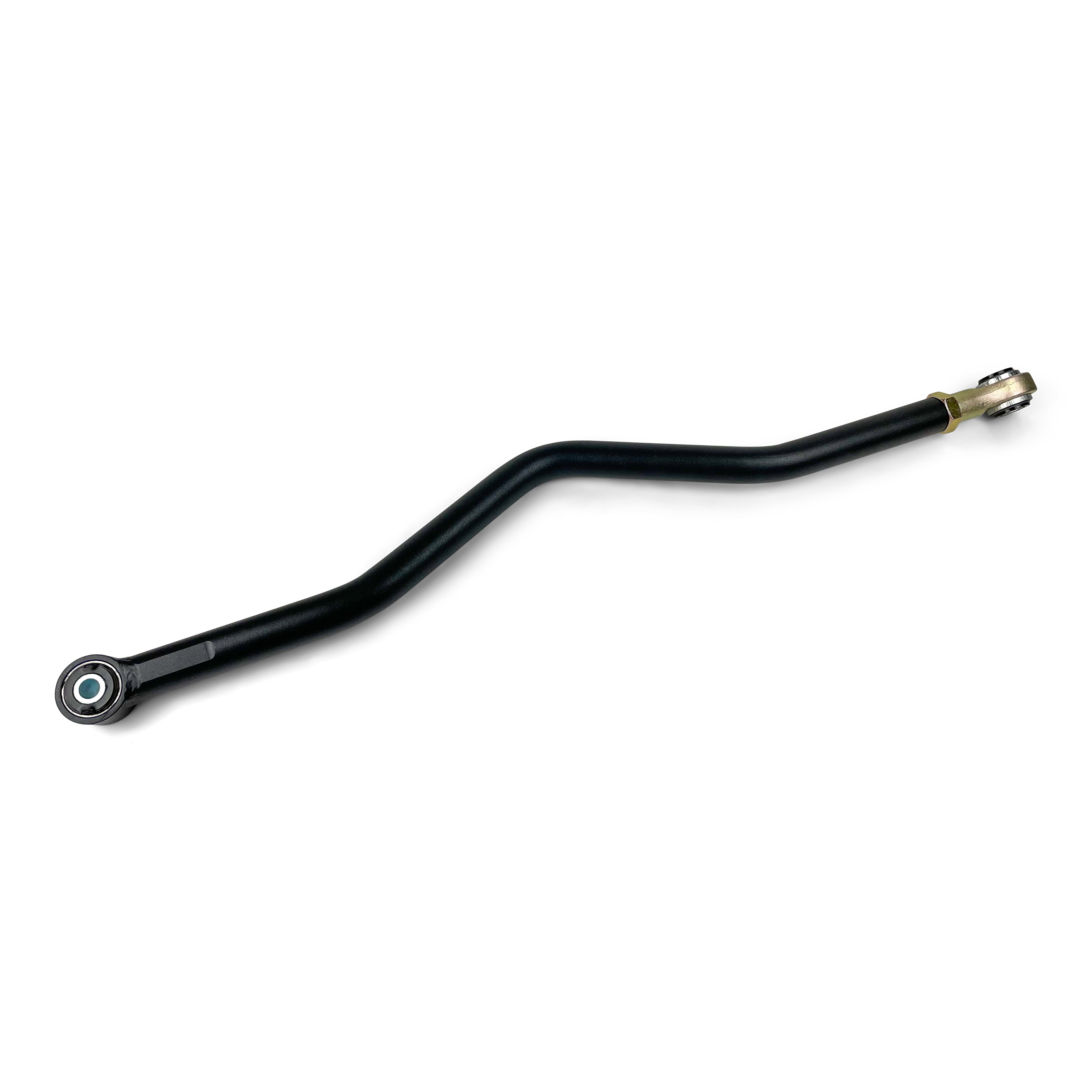 Heavy-duty adjustable track bar for off-road Toyota or Jeep vehicles on white background