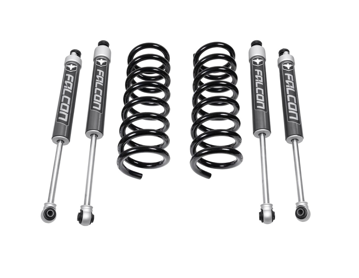 ReadyLIFT 2019-2026 Ram 2500 Diesel 4WD 1.5" Coil Spring Leveling Kit With 2.1 Falcons