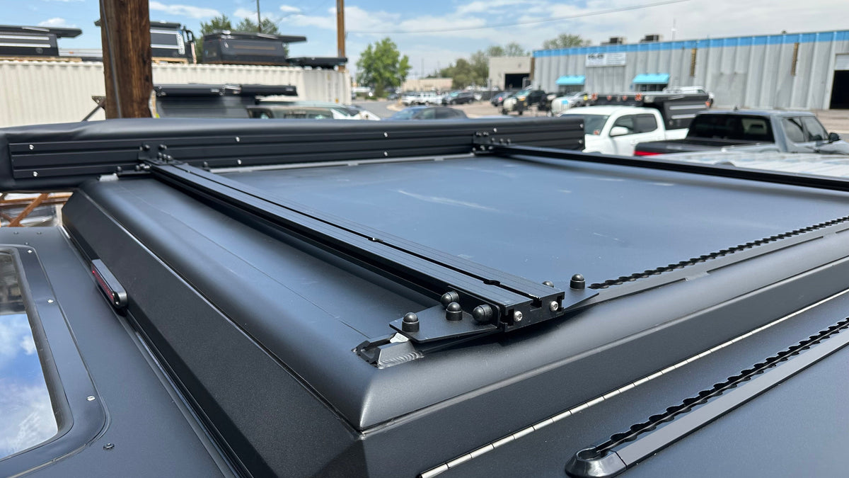 Dirtbox Overland truck bed topper roof top cross bars pair
