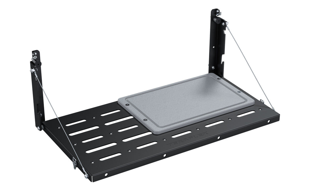 TeraFlex MP tailgate table with cutting board for Jeep Wrangler JK 2007-2018