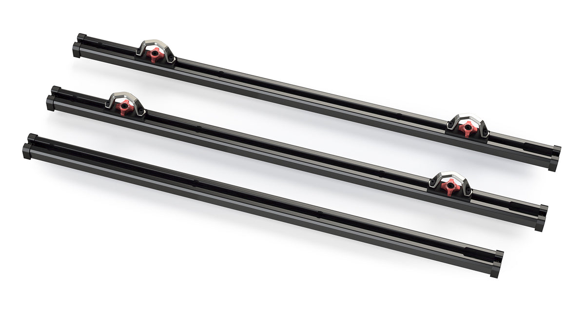 TeraFlex JT: Uinta Cargo Bed Rail System W/ Tie-Down Anchors