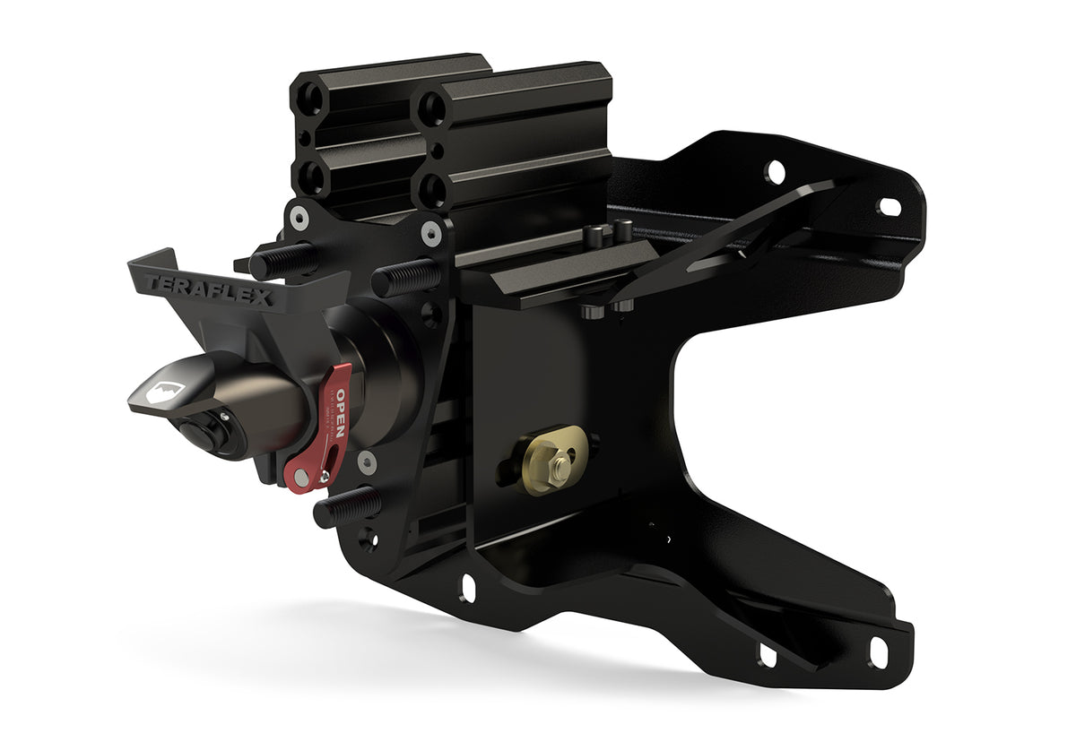 TeraFlex JL: Alpha HD Adjustable Spare Tire Mount Kit (5x5")