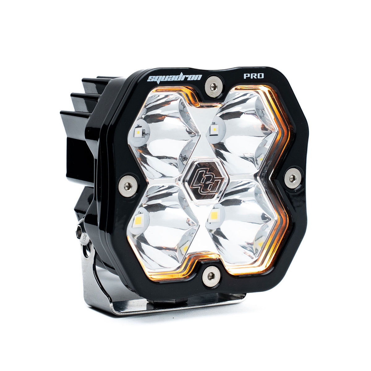 Baja Designs Squadron 2.0 Pro Black LED Auxiliary Light Pod