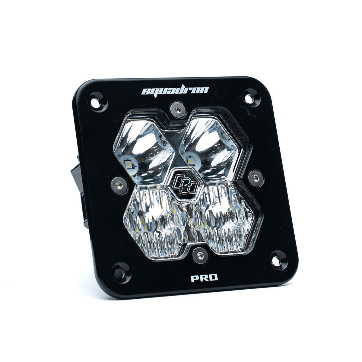 Baja Designs Squadron 2.0 Pro Black Flush Mount LED Auxiliary Light Pod