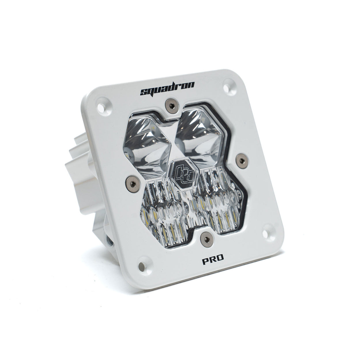 Baja Designs Squadron 2.0 Pro White Flush Mount LED Auxiliary Light Pod