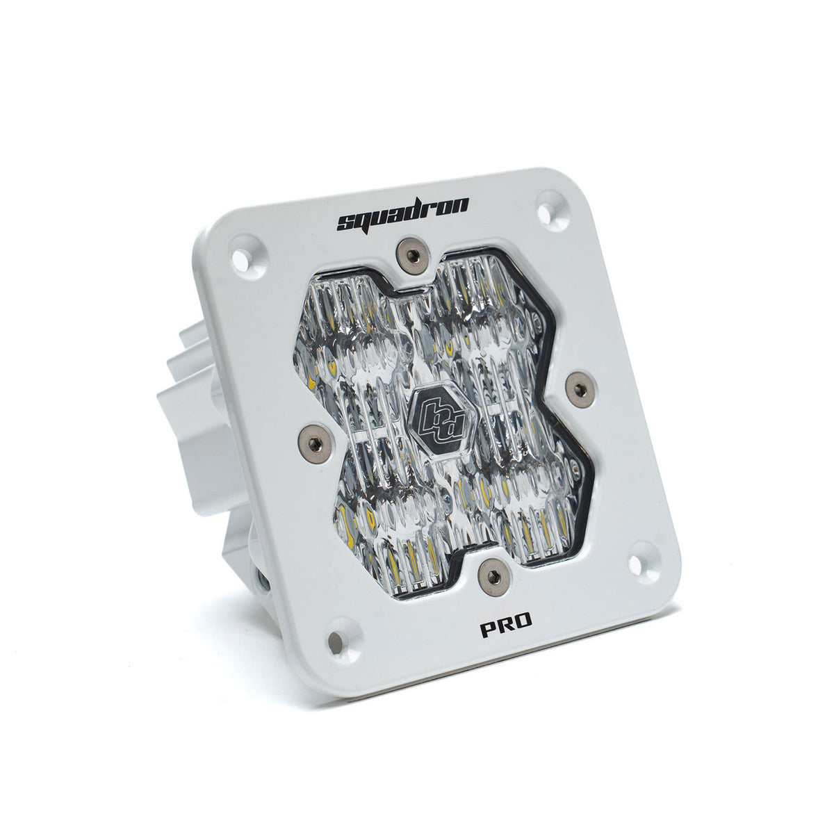 Baja Designs Squadron 2.0 Pro White Flush Mount LED Auxiliary Light Pod