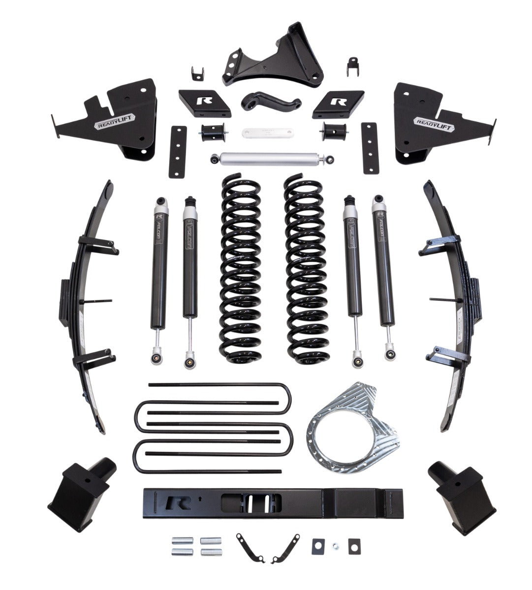 ReadyLIFT 8.5" Lift Kit W/ Falcon Shocks - Ford Super Duty Diesel F250/F350 4WD 2017-2022