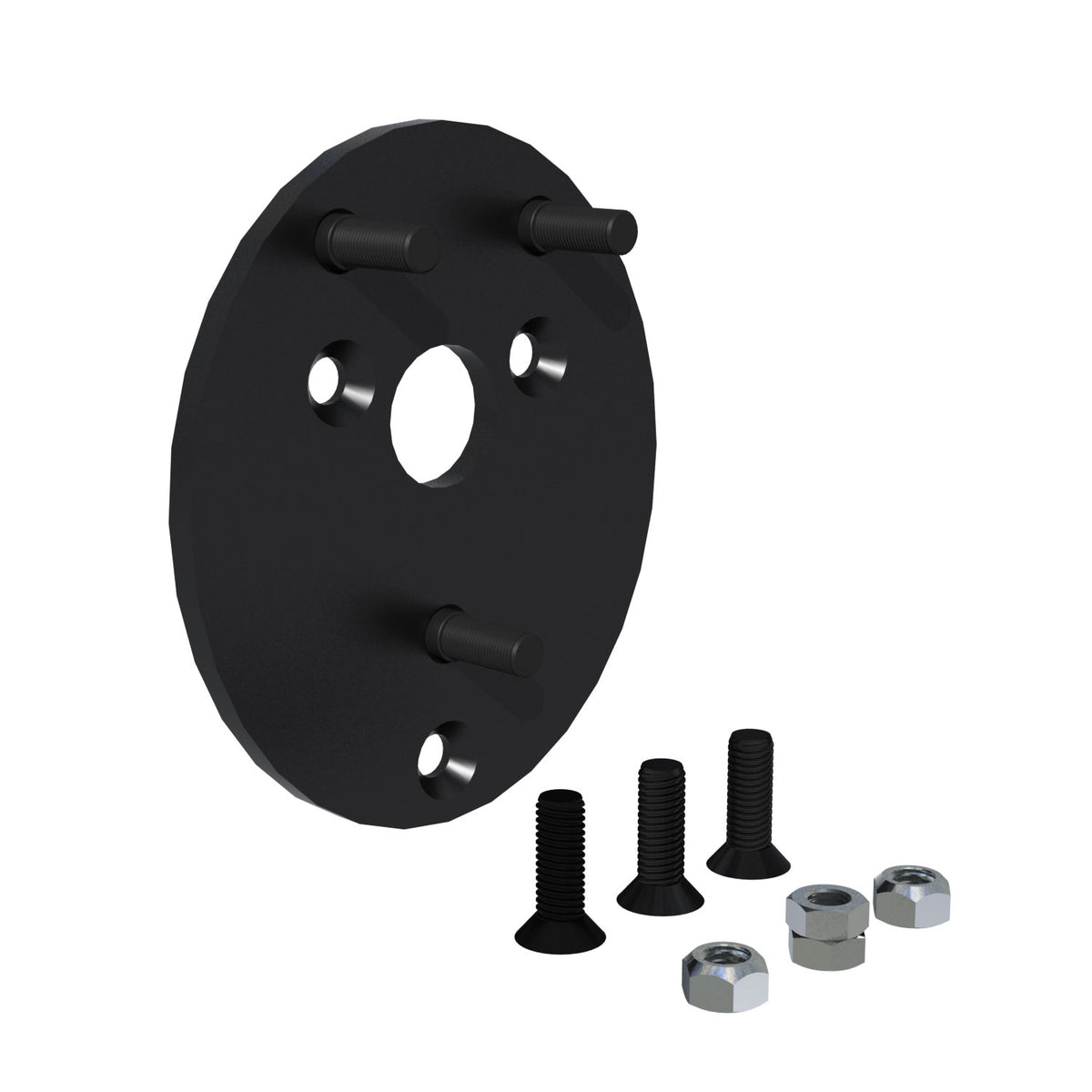 TeraFlex spare tire relocation bracket kit for Jeep Wrangler JK 2007-2018