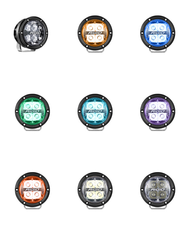 RIGID 360-Series 4 in. LED Pod Pair, Spot, RGBW Backlight