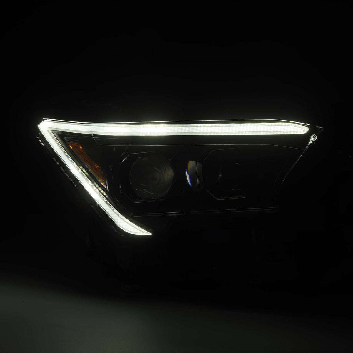 AlphaRex LUXX-Series LED Projector Headlights for Toyota Tacoma / Toyota 4Runner - Alpha-Black