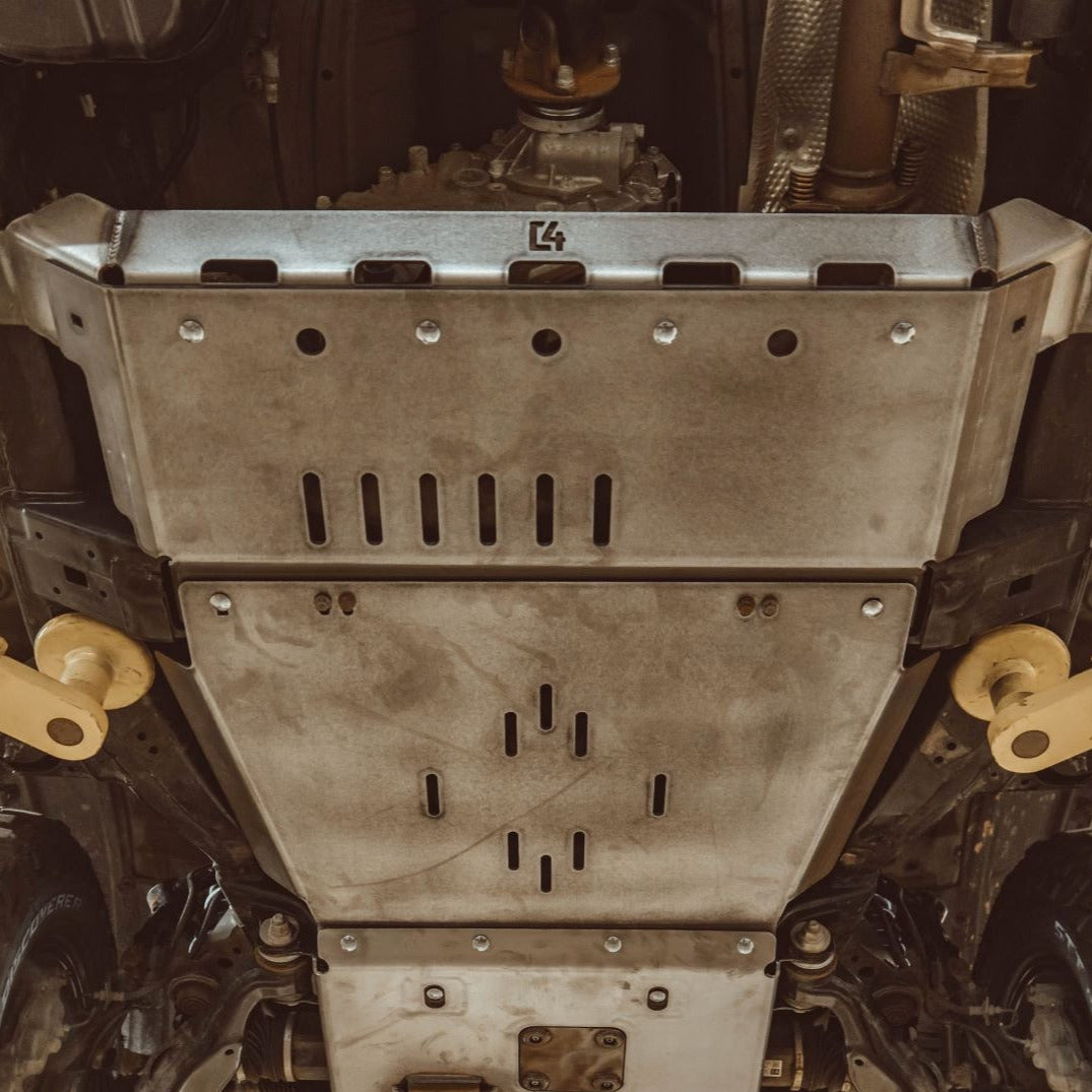 C4 Fabrication 4Runner Rear Skid Plates / 5th Gen / 2010-2024