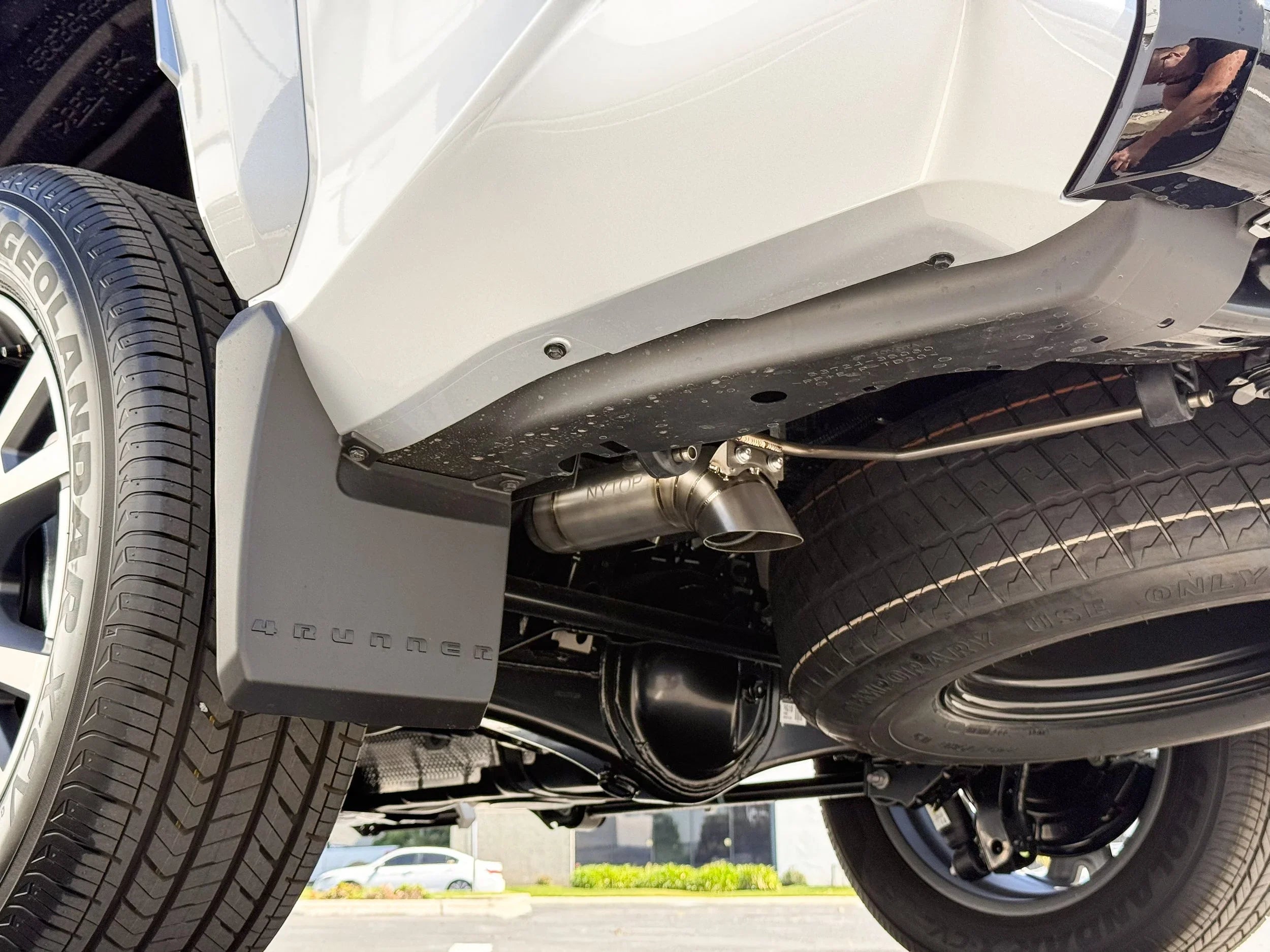 2025-Current Toyota 4Runner Titanium Axle Dump Exhaust