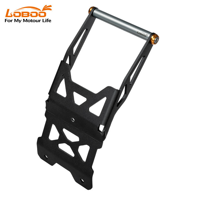 LOBOO Navigation Bracket for Ducati DesertX (2023+) – CNC Aluminum & Stainless Steel Mount