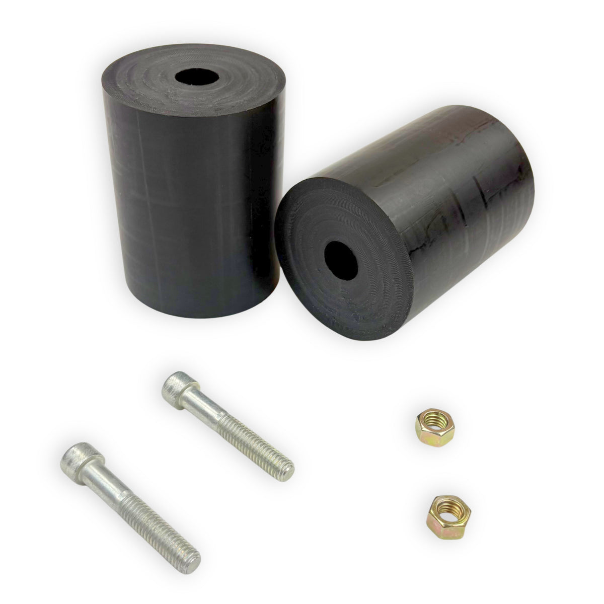 Clayton Off Road front bump stop extensions for Jeep Wrangler JK JL and Gladiator JT