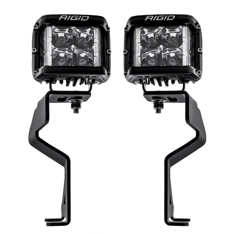 RIGID A-Pillar D-SS Pro Spot Light Kit, fits Ford F-150