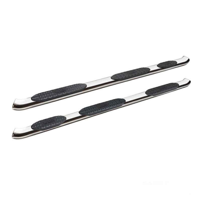 Westin PRO TRAXX 5 Oval Wheel-to-Wheel Nerf Step Bars, Quad Cab, 6.5 ft. Bed, fits Ram 1500