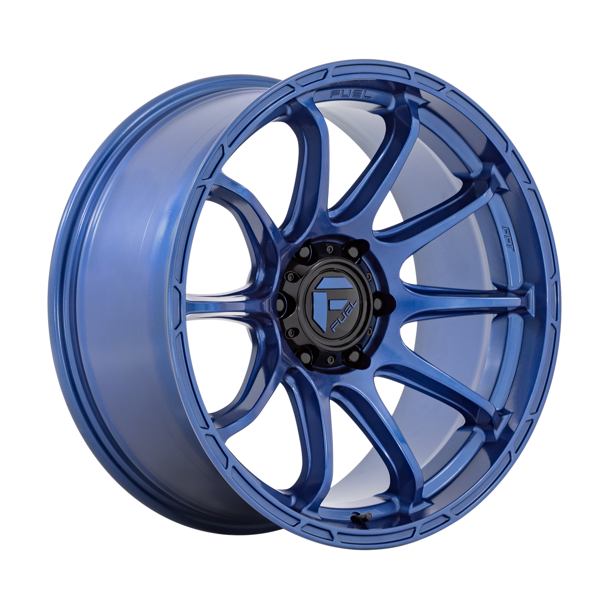 Fuel Variant D792 Dark Blue wheel, multiple bolt patterns