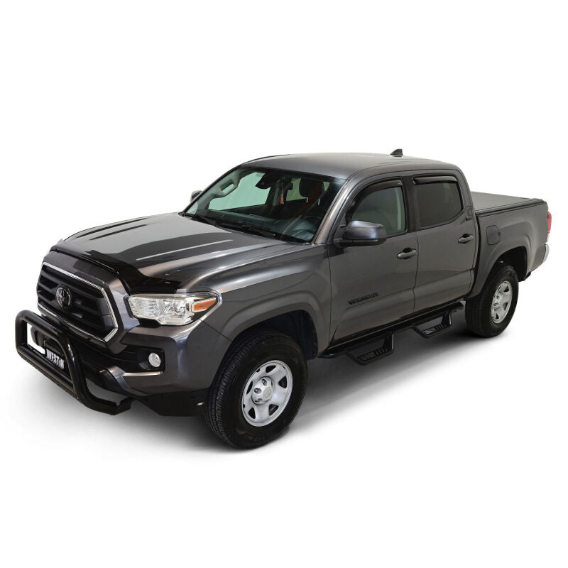 Westin Wade In-Channel Wind Deflectors, 4-Piece, Double Cab, fits Toyota Tacoma