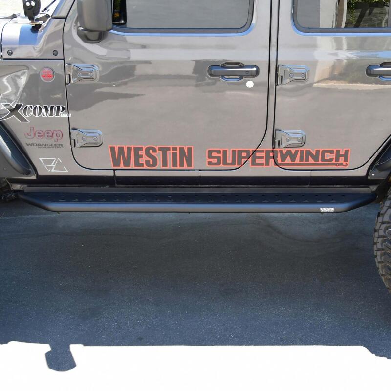 Westin Outlaw Running Boards, fits Jeep Wrangler