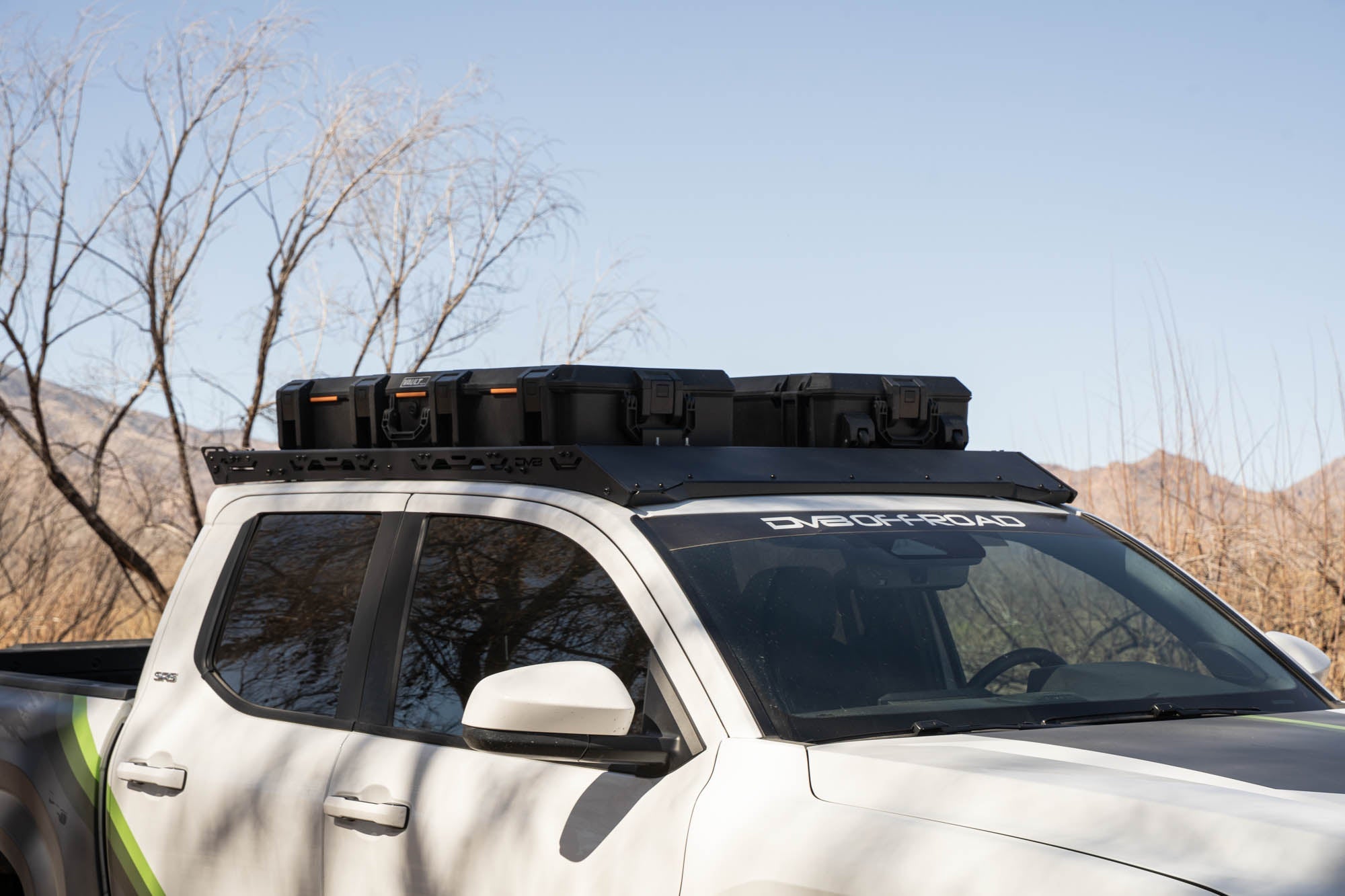 4th-Gen-Tacoma-Double-Cab-Roof-Rack-On-Trail-11 - NVMOS