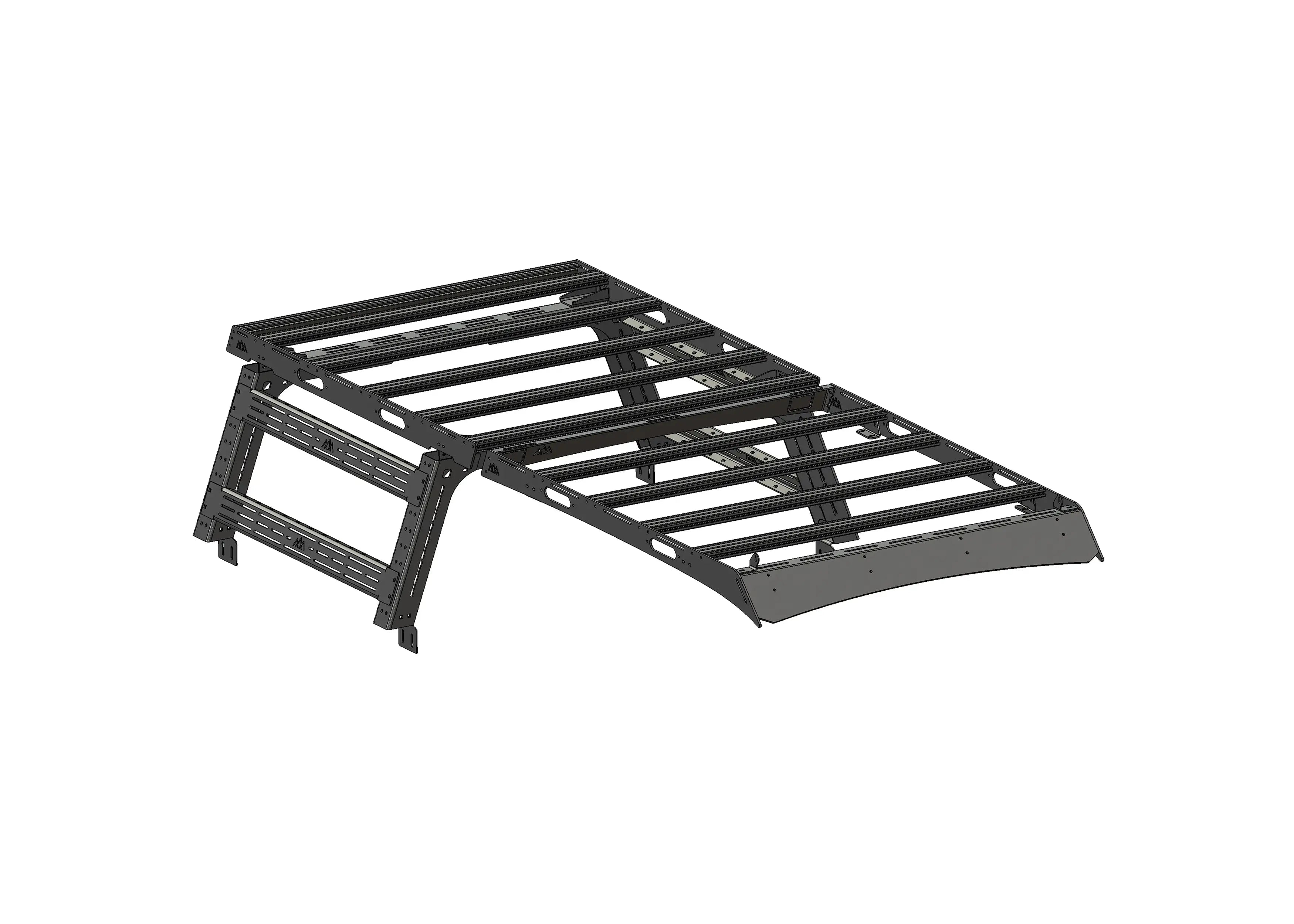 4th-gen-tacoma-bed-rack-roof-rack-expert-storage-system - NVMOS