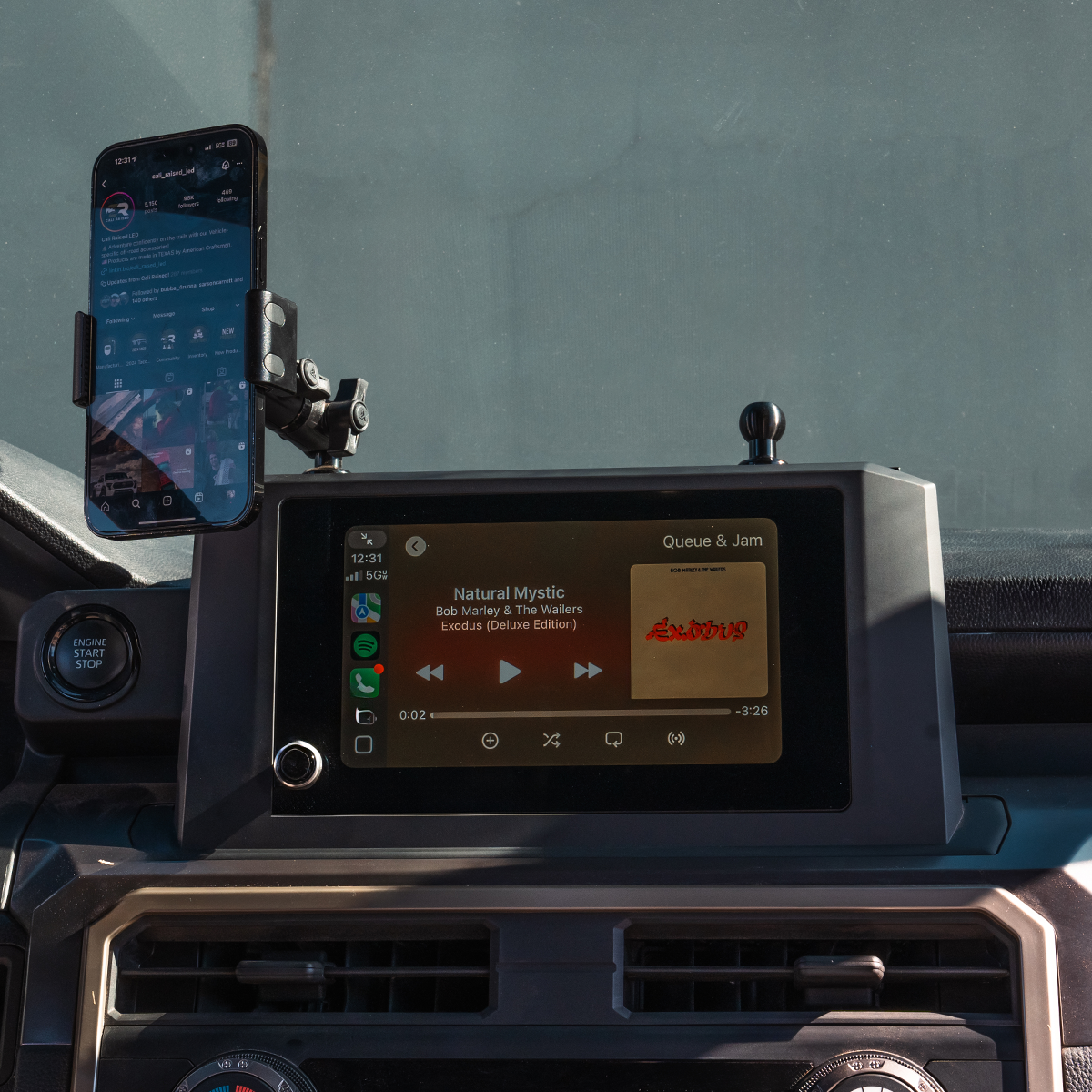 Cali Raised LED Dash Mount For 2024+ Toyota Tacoma