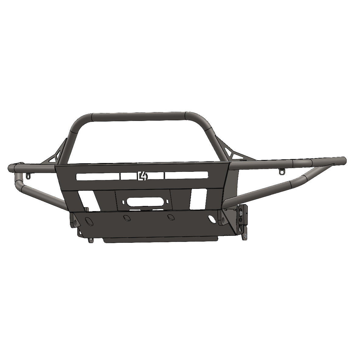 C4 Fabrication 4Runner Hybrid Front Bumper / 4th Gen / 2003-2009