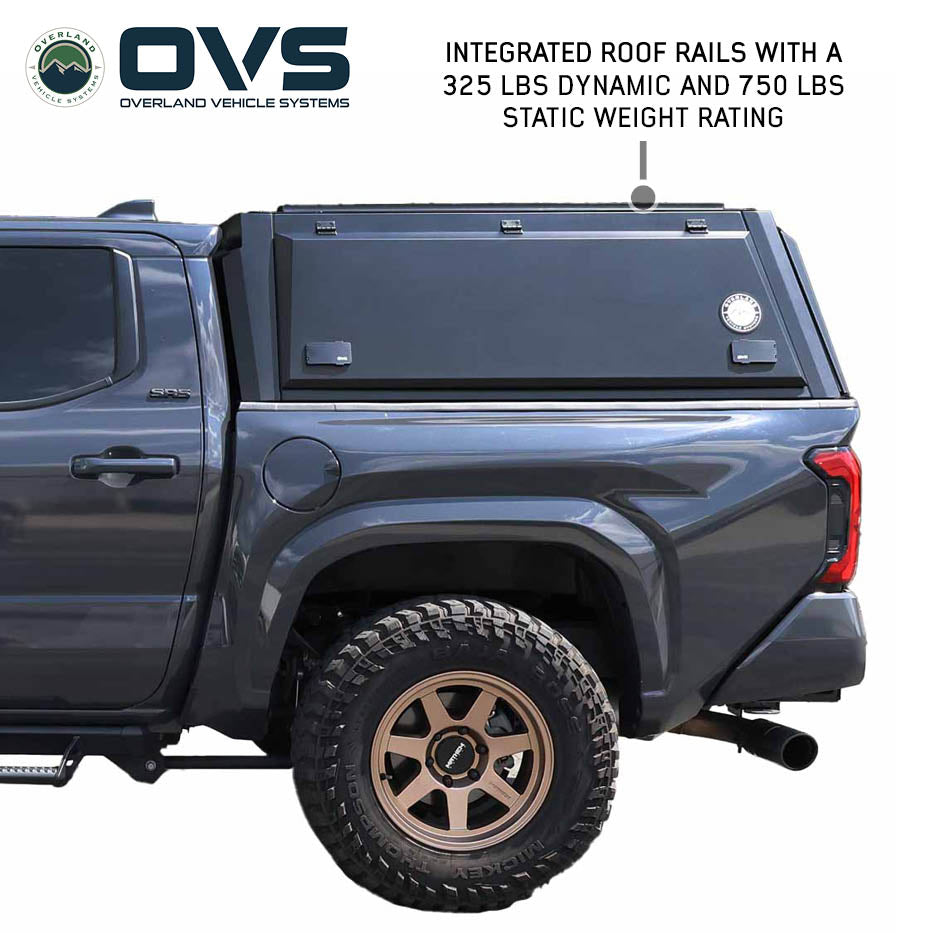 Overland Vehicle Systems Expedition PRO truck cap for 2024-2027 Toyota Tacoma - view 8