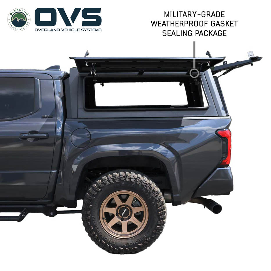 Overland Vehicle Systems Expedition PRO truck cap for 2024-2027 Toyota Tacoma - view 9