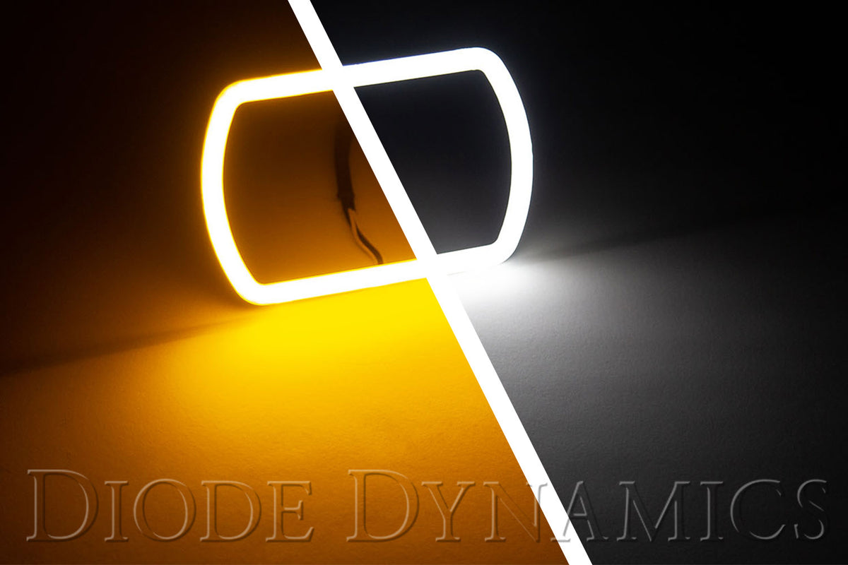 Diode Dynamics Switchback Rounded Rectangle Halos for trucks and SUVs – comparison