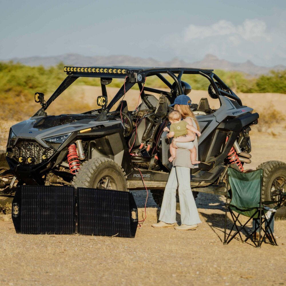 KC HiLiTES 150W Portable Foldable Solar Panel