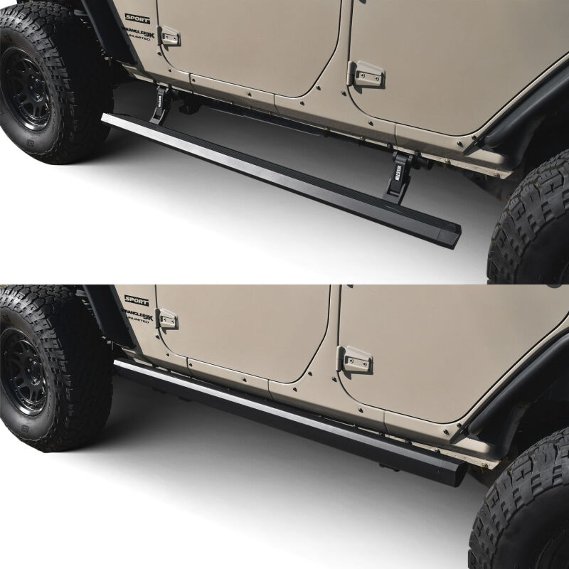 Westin Pro-e Electric Running Boards, Unlimited (4-Door), fits Jeep Wrangler