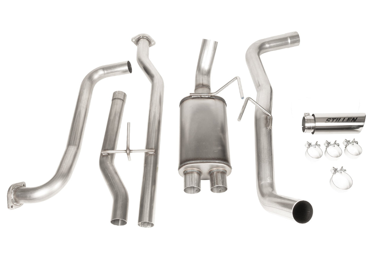 STILLEN cat-back exhaust with polished tip for 2022-2026 Nissan Frontier