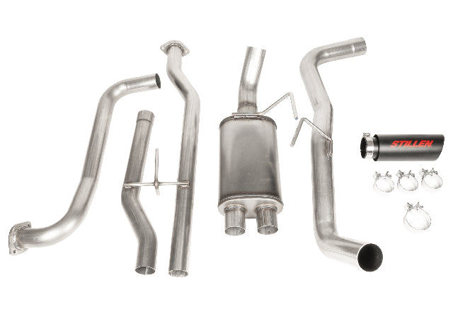 STILLEN cat-back exhaust with black tip for 2022-2026 Nissan Frontier