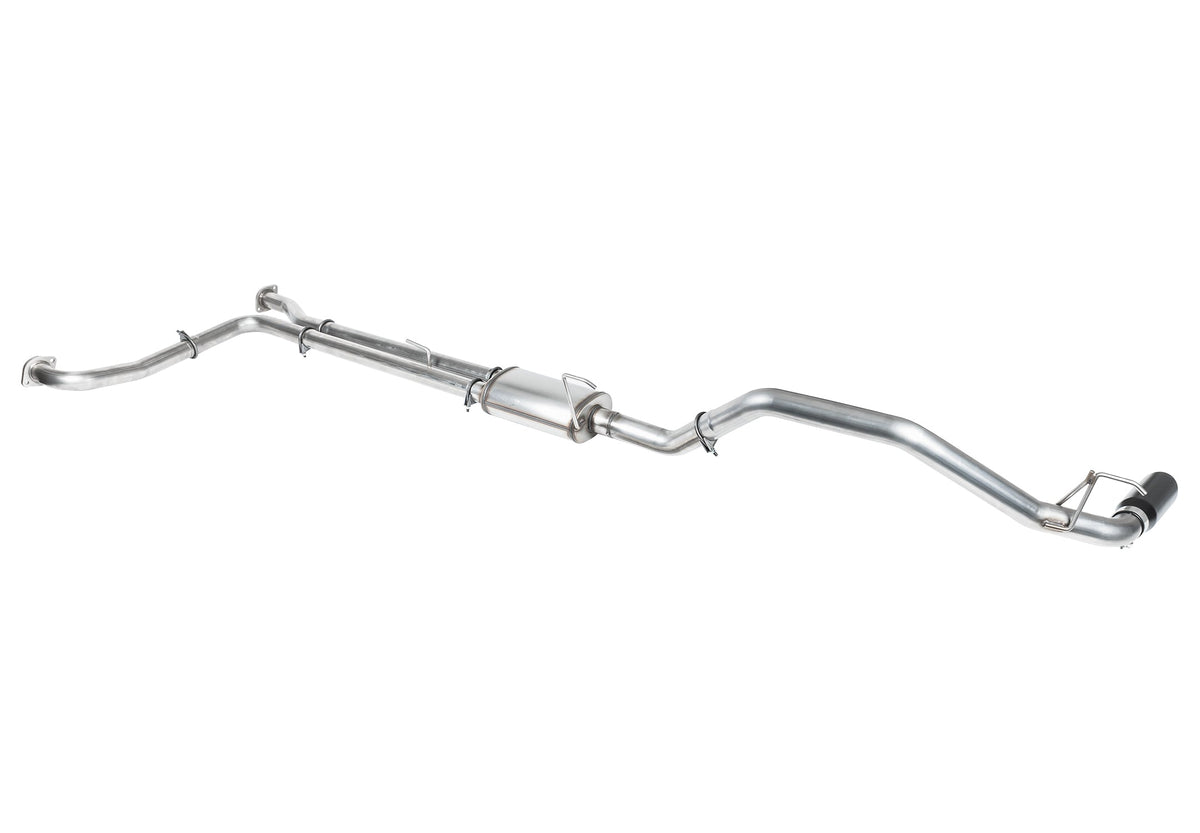 STILLEN cat-back exhaust with black tip for 2016-2024 Nissan Titan 5.6L
