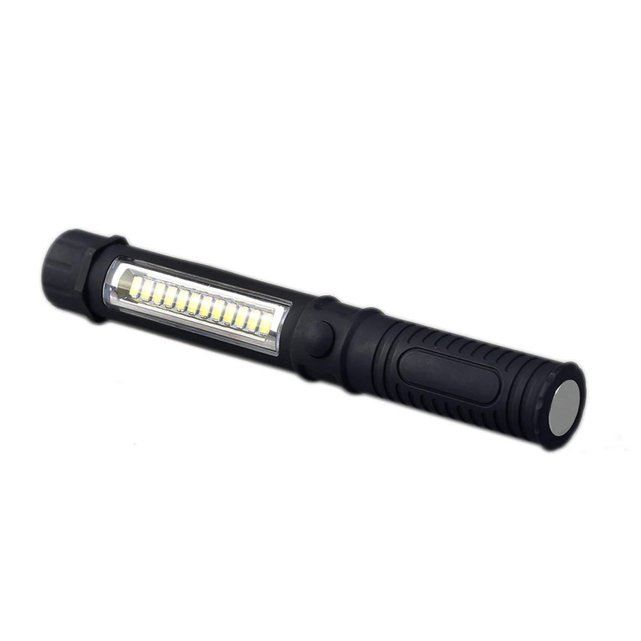 LED work light with magnetic base, ideal for overlanding and camping gear